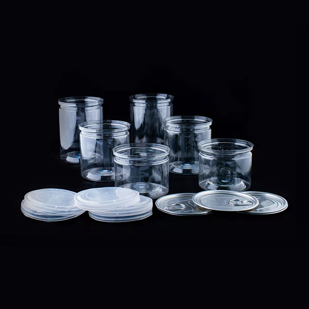 Plastic can jar